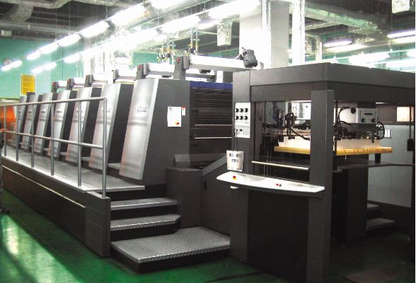 オフセット印刷機